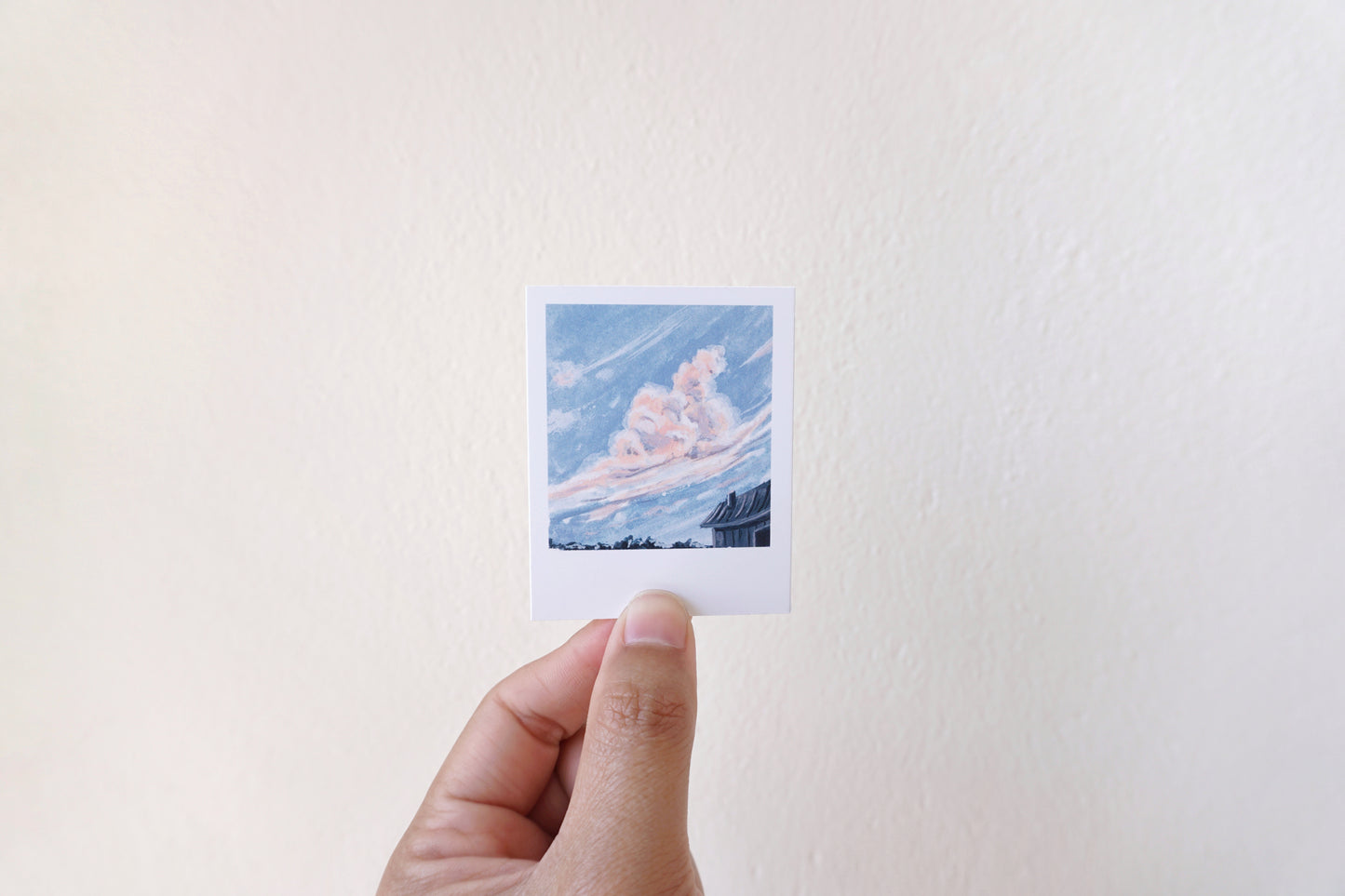 Polaroid paintings