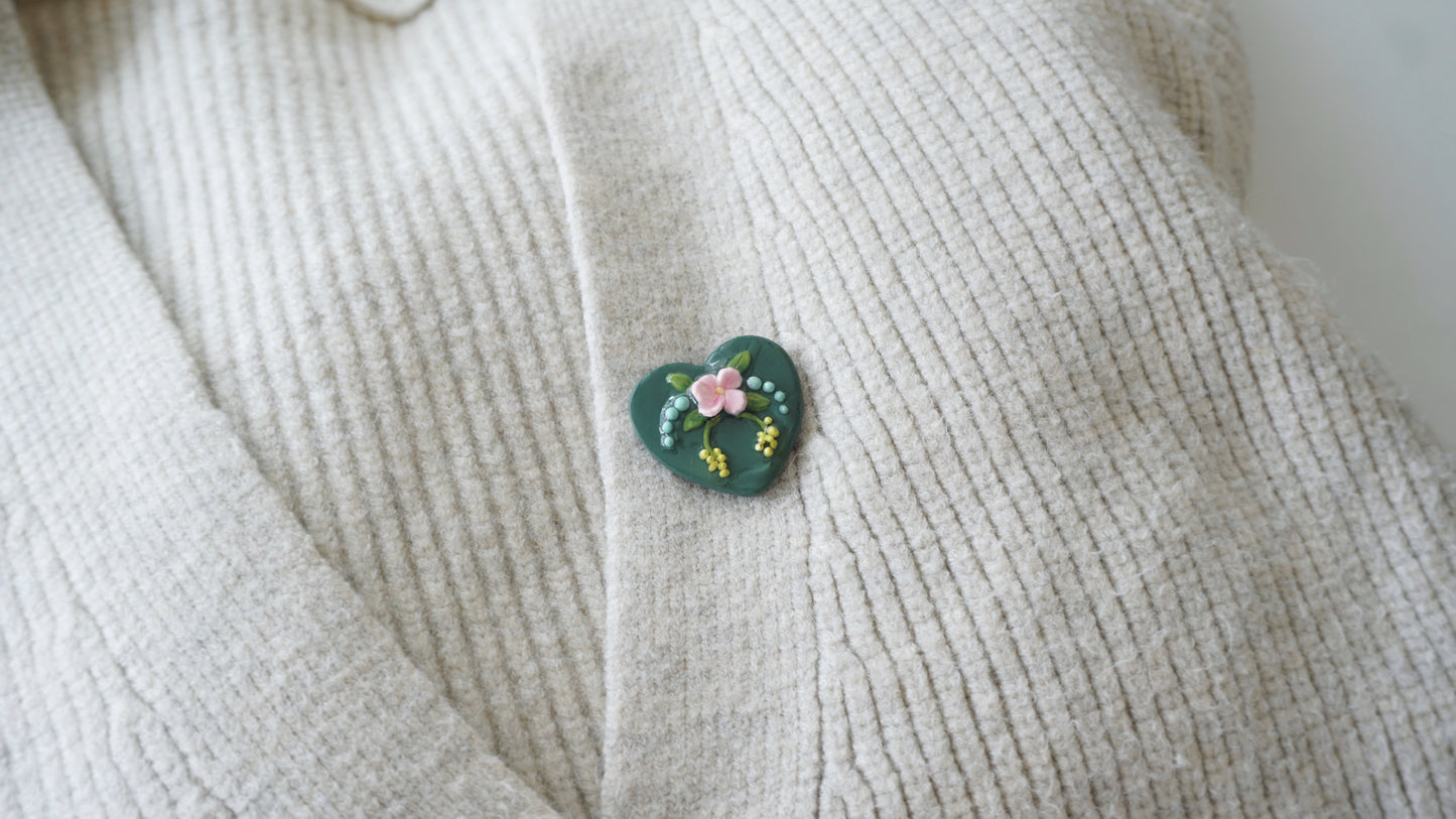 Mother’s Day Clay Pin
